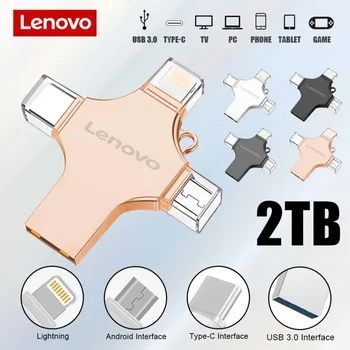 Originalus Lenovo 4 1 OTG USB 3.0 Žaibas 