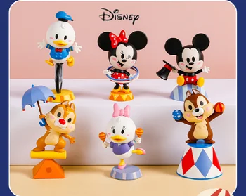 Disney Duomenys Mickey Mouse Minnie Mouse Klubo Gimtadienio Tortas Apdailos Pvc Figūrėlių, Žaislai Vaikams, Lėlės Dovana