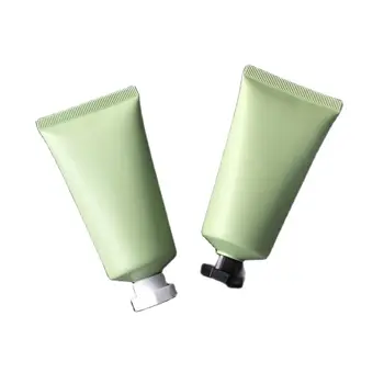 50ml green vamzdis, minkštas, švelnus plovimo sviesto rankų kremo kaukė anti-UV foundation losjonas emulsija serumas esmė plastiko kosmetikos žarna