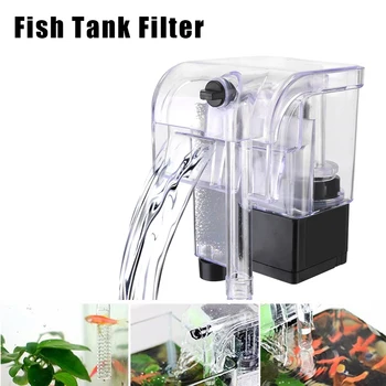 3 1. Išorinis Akvariumo Filtras Mini Vandens Siurbliai Deguonies Panardinami Vandens Valytuvas už Akvariumo Žuvų Bako Filtras