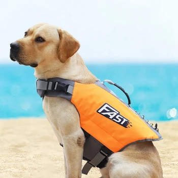 Pet Plaukimo gelbėjimosi Liemenė Saugos Liemenė Šunų Vasaros Mados Reguliuojamas Atspindintis Baseine ar Naršant Nutolimas Šuo gelbėjimosi Liemenė