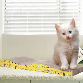 Katė braižymo žaislas gofruoto kartono braižymo lenta interaktyvus letena poliravimo apsaugos baldai