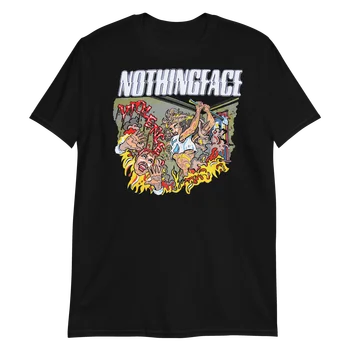 NOTHINGFACE Smurto Pramoninių Metalų Nu Metalo muzikos grupe T-Shirt