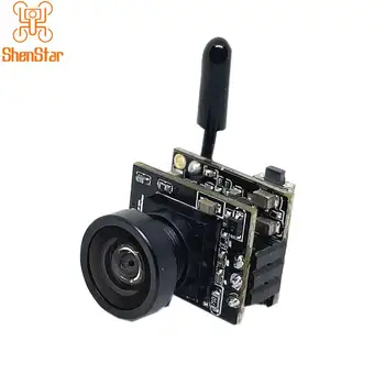ShenStar 5.8 G 48CH 25mW VTX 1200TVL D25 170° FPV Kamera PAL / NTSC Perjungiamos RC Micro FPV Mini Rėmo Rinkinį Drone Fotoaparatas