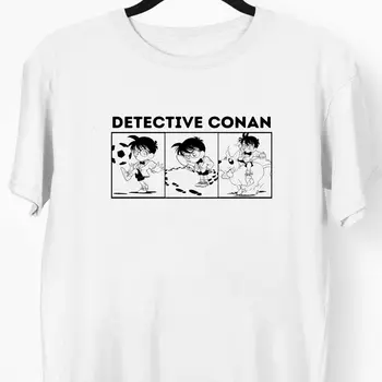 Detektyvas Conan Manga klasikinis grafinis t-shirt, dovana anime gerbėjas TE7230 ilgomis rankovėmis
