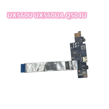Už ASUS UX560U UX560UA Q504U IO Valdybos USB Garso SD Kortelių Skaitytuvas Uosto Valdyba Su Laidu