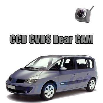 Automobilio Galinio vaizdo Kamera CCD CVBS 720P Už Renault Espace 4 Atvirkštinio Naktinio Matymo WaterPoof Stovėjimo Atsargine KAMERA