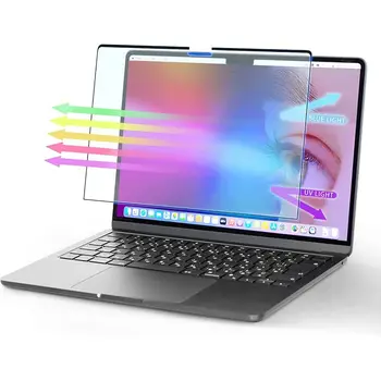 Magnetinio Screen Protector, Anti-Glare HD Nešiojamojo kompiuterio Ekrano Filtras Anti Nulio Akių-rūpintis Macbook Air Pro 14 16 M1 M2