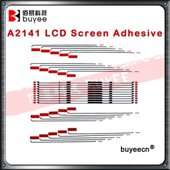 Originalus Naujas A2141 LCD Ekranas 3M Lipdukai 