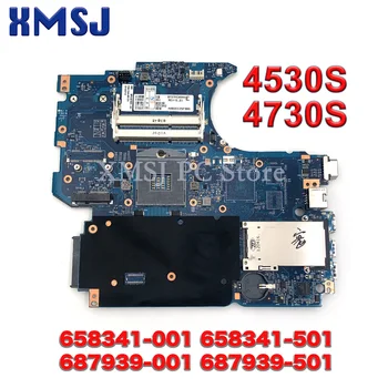 HP ProBook 4530S 4730S Nešiojamas Plokštė HM65 DDR3 658341-001 658341-501 687939-001 687939-501 100% Testuotas