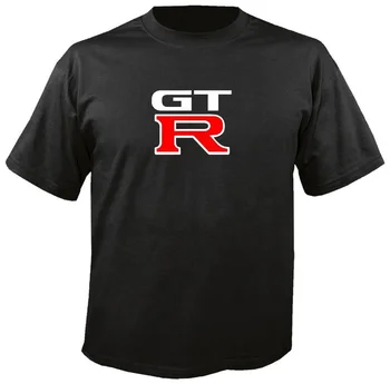 GT-R T-SHIRT,Print T Shirts Žmogui Atsitiktinis trumpomis Rankovėmis, S-3X,
