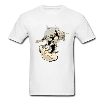 Saulė Wu Kong Beždžionių Karalius Spausdinti Vyrų Cool T-shirt Laisvalaikio Stiliaus Tėvo Diena Užsakymą Dovana Viršūnes Kinijos Prašmatnus T Shirts