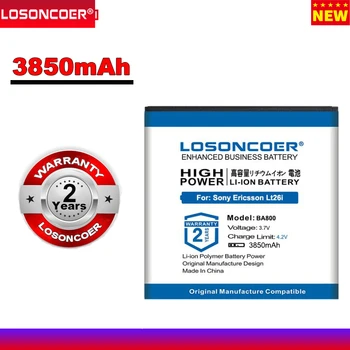LOSONCOER 3850mAh BA800 Sony Xperia S V LT25i LT26i Arc HD LT25C LT26 AB-0400 Telefono Baterija+Greitas Atvykti