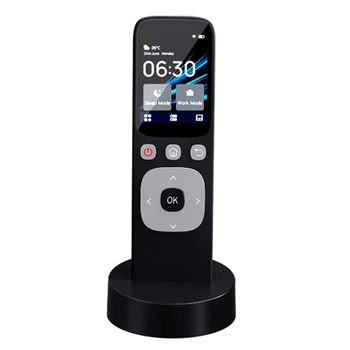 1 Gabalas, Wifi, Namų apyvokos Centro Kontrolės Bevielio Jutiklinio Ekrano Nešiojamą Centrinio Valdymo Juoda Plastikinė USB Įkrovimo