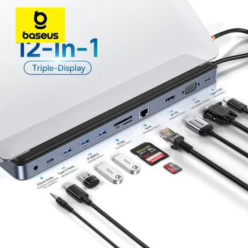 Baseus USB C Hub su HDMI-USB 3.0 Docking Station 