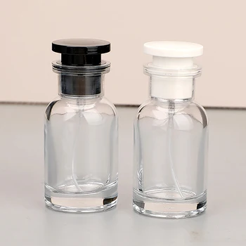 30ml Stiklo Tuščias Daugkartiniai Kvepalų Buteliuko Cilindro formos Sub-butelis Kelionės Nešiojamų Parfum Purkštukai Konteineriai Mėginio Buteliukas
