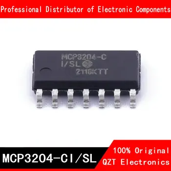10vnt/daug MCP3204-CI/SL SVP MCP3204 MCP3204-CI MCP3204-B-I/SL SOP-14 naujas originalus Sandėlyje