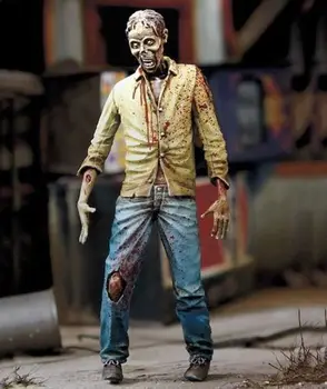 Unassambled 1/35 senovės Pėsčiomis Vyras Zombie Fantastikos Undead Dervos pav miniatiūriniai modelis rinkiniai Unpainted