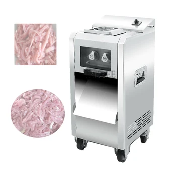 Mėsos Pjaustymo Mašina 2200W Komercinės Nerūdijančio Plieno Mėsos Cutter Elektriniai pjūklai Slicer Dicing Mašina 220V