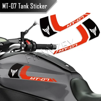 Motociklo Degalų Bako Lipdukas 3M Juostelę Logotipas Decal Priedai Vandeniui Už YAMAHA MT-07 MT07 mt 07