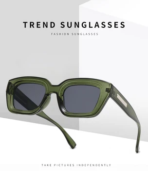Mados lauke asmenybės akiniai nuo saulės INS stiliaus Gatvės stiliaus mados UV400 akiniai nuo saulės unsix