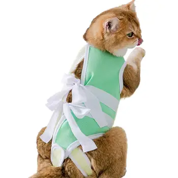 Katė, Šuo Anti-lyžis Vest Akių Pet Care Drabužius Nešiojant Sterilizacija Kostiumas Chirurgijos Po naudojimo Priežiūros Bodysuit Naminių Reikmenys