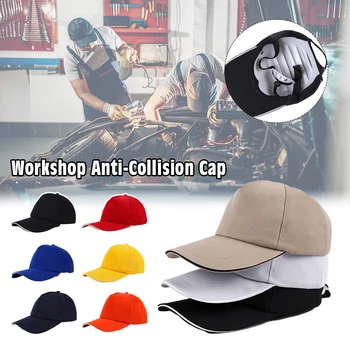 Anti-Susidūrimo Skrybėlę Saugos Beisbolo kepuraitę Sunku Skrybėlę Saugos Šalmas ABS Vidinį Apsauginį kiautą Darbo Saugos Galvos Apsaugos Skrybėlę