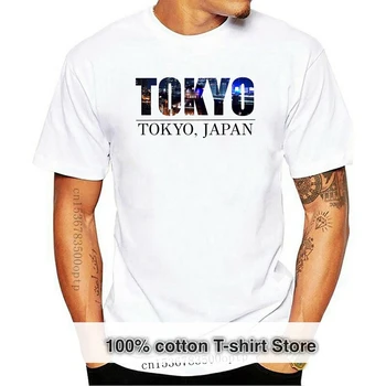 2019 Karšto pardavimo Mados Tokijuje (Japonija T-Shirt Vyrams ir Moterims - Miestas Dizaino marškinėliai