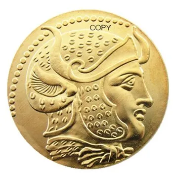 Senovės Graikijos Auksą, Sidabrą, Kopijuoti Monetos (G50)