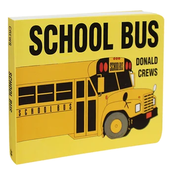 Mokyklos Autobusas Donaldas Ekipažai, Kūdikių ir Vaikų knygų amžiaus 1 2 3, anglų paveikslėlį knyga, 9780694016907