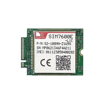 SIMCOM SIM7600E-L1C M. 2 Modulis 4G LTE Cat1 Di Modulis GNSS GPS GLONASS Suderinama Su Sim7500/Sim7600