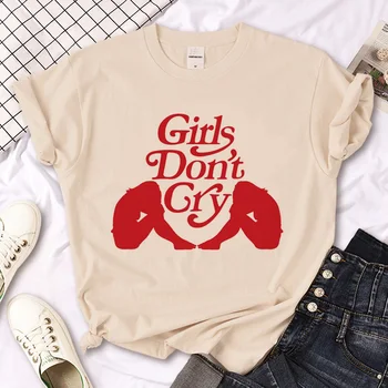 Girls Dont Cry marškinėliai moterims komiksų marškinėlius mergina harajuku Japonijos drabužius