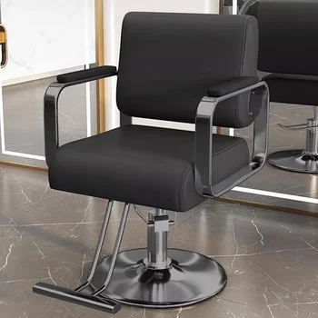 Šiuolaikinės Estetinės Barber Kėdės Komforto Salonas Swivel Prabanga Barber Kėdės Barbershop Karieta Coiffeuse Prekybos Baldai RR50BC